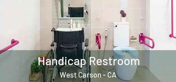 Handicap Restroom West Carson - CA